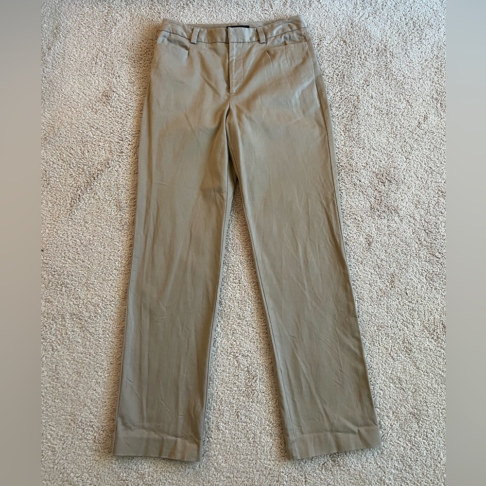 The Limited Women Stretch Pants, Tan Color Size 6, 98% Cotton, 2% Lycra Spandex